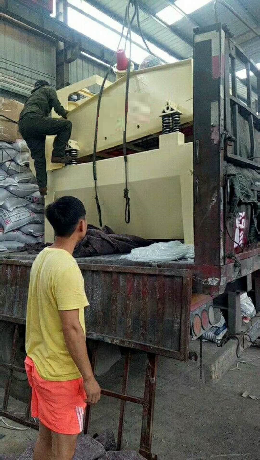 發(fā)往甘肅白銀350細砂回收機