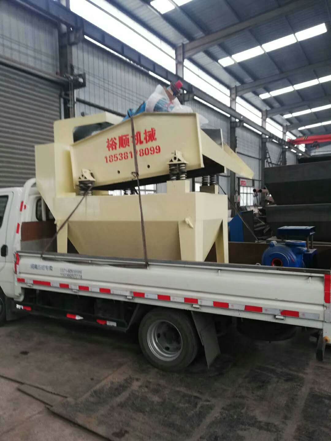 12月27日發(fā)往獲嘉的250細沙回收機